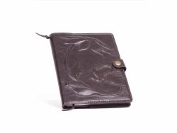 couverture agenda brune