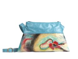 Un sac à main en cuir